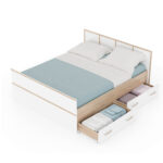 Кровать Сакура Light 1,4 м сонома 4
