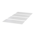 Проложки LIGHT 0,9*0,42 м ЛДСП (Сакура, Фиеста) белые основание в кровать